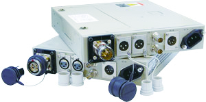 SDI光コンバータ 伝送装置（2ch,TX/RX）セット